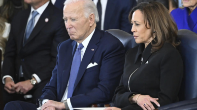 Kamala Harris Joe Bidens Koerpersprache Kamala Harris unterdrueckte negative Ausdruecke