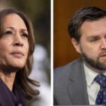 Kamala Harris Vizepraesidentin des Repraesentantenhauses JD Vance Kamala Harris ueberspringt