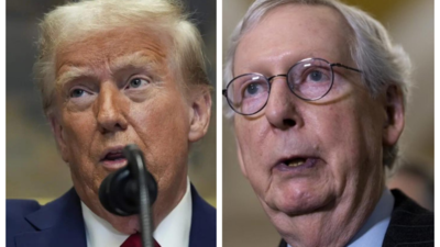 Pete Hegsteh News Donald Trump reagiert auf Mitch McConnell der