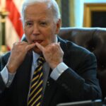 Praesident Joe Biden „Whoa hey ich werde reden … Biden