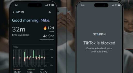 Steppin ist eine neue App die Ihre Social Media Apps sperrt es