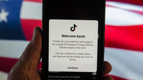 TikTok lobt Trump fuer seine Rettung – World