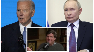 Tucker Carlson Putin Biden Tucker Carlson behauptet