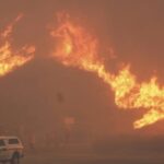 „Bitte raus Neuer Waldbrand in LA verbrennt innerhalb von Stunden