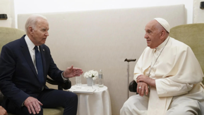 „Ein Licht des Glaubens und der Hoffnung Biden verleiht Papst