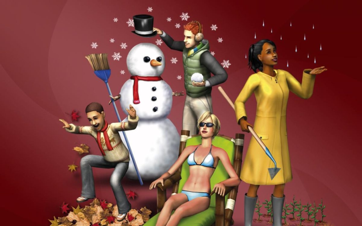 Promo Art für das Sims 2 -Saison -Erweiterungspaket