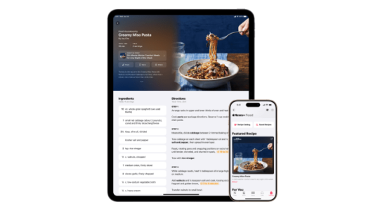 Apple nimmt Rezept Apps mit Apple News Food an