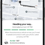 Avride startet Bots der Buergersteigbots auf Uber Eats in Jersey