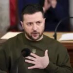 Das ukrainische Zelenskyy Rueckgang der US amerikanischen Umstaende fuer die