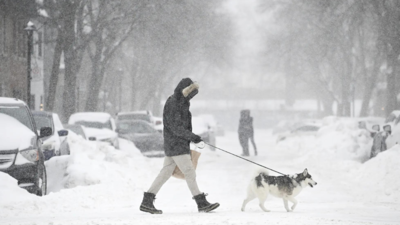 Deadly Cold Snap greift uns waehrend der polare Wirbel die