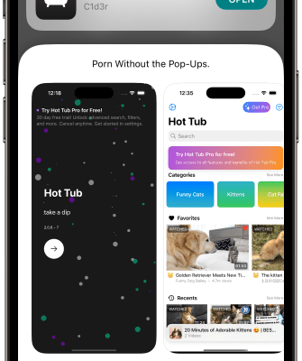 Der Whirlpool die erste native iPhone Porno App kommt in