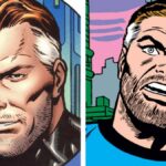 Die Comic Geschichte von Reed Richards Schnurrbart wie in den