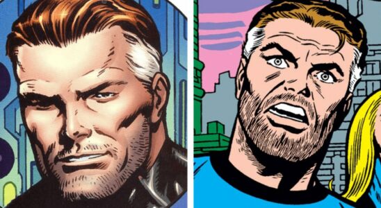 Die Comic Geschichte von Reed Richards Schnurrbart wie in den