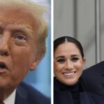 Donald Trump Meghan Markle ganz Grossbritannien lachte Reaktion auf Donald