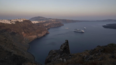 Erdbeben von Santorini Ueber 200 Erdbeben der Erdbeben trafen Griechenlands