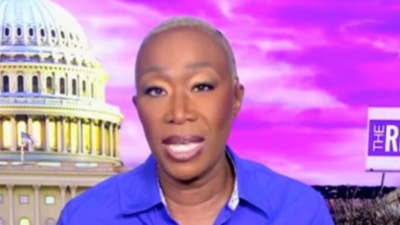 Joy Reid MSNBC macht einen groesseren Umschuetteln storniert den liberalen