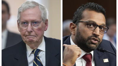 KASH PATEL Bestaetigung Mitch McConnell der gegen Tulsi Gabbard stimmte