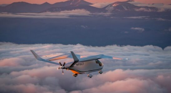 Kyle Clark Gruender des elektrischen Flugzeugs warf das Silicon Valley