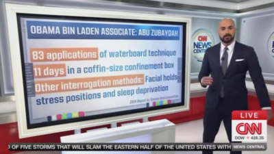 Obama bin Laden CNNs grafischer Fehler der den ehemaligen Praesidenten