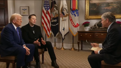 Praesident Elon Wichtige Imbissbuden von Trump und Musks erstem gemeinsames