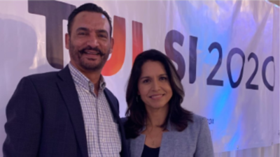 Sikh Fuehrer Sukhi Chahal gratuliert Tulsi Gabbard zur Bestaetigung des