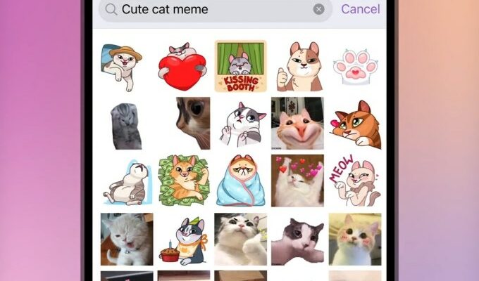 Telegramm veroeffentlicht verbesserte Aufklebersuche und Videoverbrauchsfunktionen