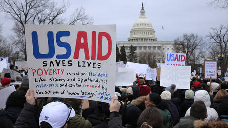 Trump Administration verklagte sich wegen USAID Clampdown World