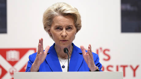 Trump Tarife wird nicht unbeantwortet werden von der Leyen