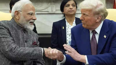 Trump teilt ein Video des Treffens mit PM Modi und