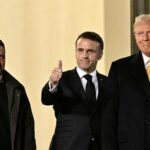 Trump wollte Zelensky Meeting Franzoesische Medien World absagen