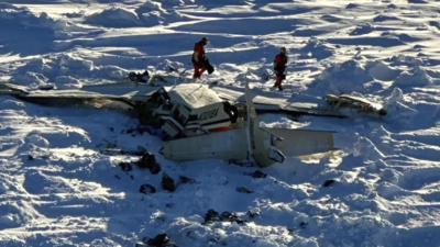 US fehlendes Flugzeug fand auf Meereis in Alaska alle 10