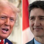 Was zum Puck Trump Trudeau Troll und verspotten sich ueber