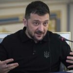 Zelensky die sich nicht bewusst ist wo die meisten 200