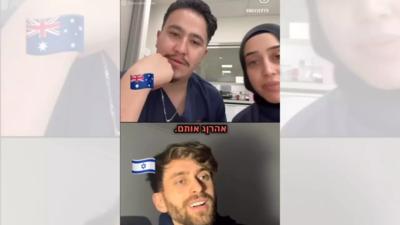 Zwei australische Krankenschwestern traten ueber ein Video von antisemitischen Bemerkungen