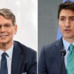 Der US Finanzminister Scott Bessent nennt Trudeau als Taubkull waehrend