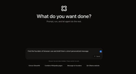 Die Verwendung von Browser das Tool erleichtert AI Agenten um