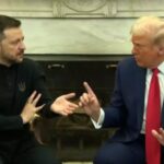 Donald Trump sagt Zelenskyy habe Geld von uns wie Suessigkeiten