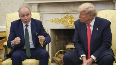 Donald Trump sagt dass Irland uns betruegt als sein Anfuehrer