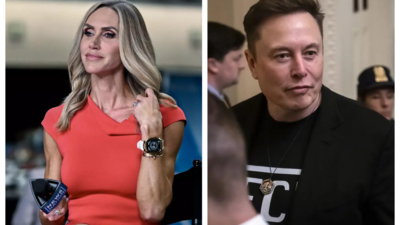 Lara Trump sagt die Amerikaner sollten die Fuesse von Elon