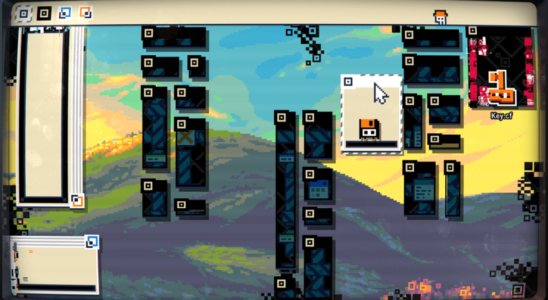 Mainframes ist die niedlichere Version von Super Meat Boy die