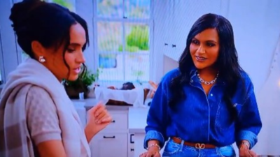 Meghan Markle nannte unertraeglich als sie Mindy Kaling in