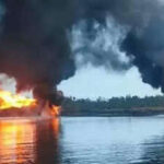 Nigeria Die Explosion berichtete ueber grosse Oelpipeline