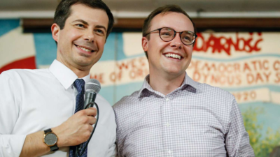 Pete Buttigieg Offen schwul Pete Buttigieg laesst einen grossen Hinweis