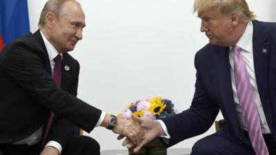 Putin hat Trumps Portraet an US Praesidenten gezeigt So reagierte