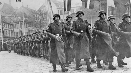 Russland gibt Archive frei in denen lettische Waffen SS Graeueltaten im Zweiten