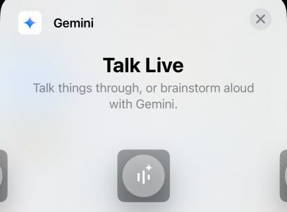 Sie koennen jetzt mit Google Gemini vom Sperrenbildschirm Ihres iPhones