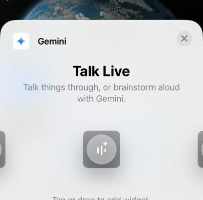 Sie koennen jetzt mit Google Gemini vom Sperrenbildschirm Ihres iPhones