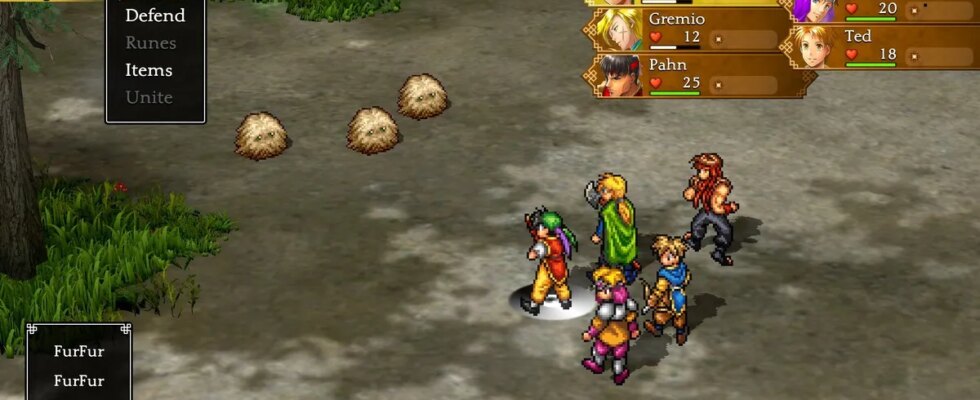 Suikoden I II HD Remaster Gate Rune und Dunan