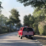 Wildfire Engulfs Carolinas Braende doppelt in der Groesse ueber Nacht