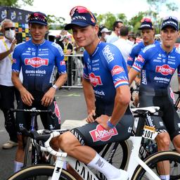 Avant premiere etape 7 Tour de France Van der Poel